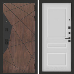 Входная дверь Бункер BN-14 ФЛ-711 Белый софт Входная дверь Бункер BN-14 ФЛ-711 Белый софт