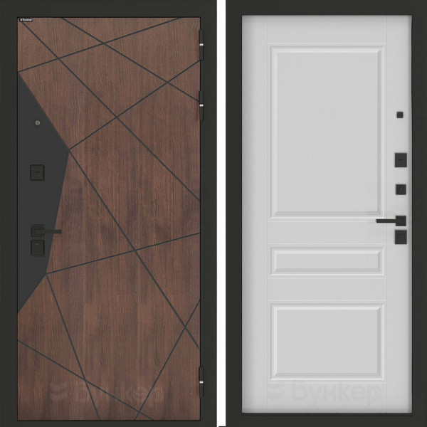 Входная дверь Бункер BN-14 ФЛ-711 Белый софт