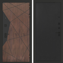 Входная дверь Бункер BN-14 ХОМС Черный кварц Входная дверь Бункер BN-14 ХОМС Черный кварц