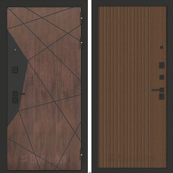 Входная дверь Бункер BN-14 ХОМС Дуб кантри темный