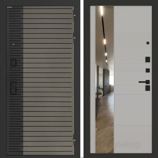 Входная дверь Бункер BN-15 ФЛЗ-649 Грей софт Входная дверь Бункер BN-15 ФЛЗ-649 Грей софт