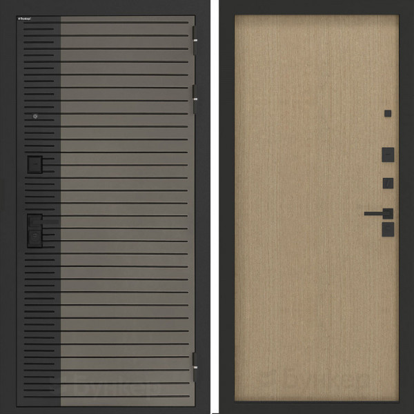 Входная дверь Бункер BN-15 ДВП Венге светлый Входная дверь Бункер BN-15 ДВП Венге светлый