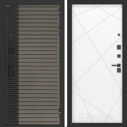 Входная дверь Бункер BN-15 ФЛ-291 Белый софт Входная дверь Бункер BN-15 ФЛ-291 Белый софт