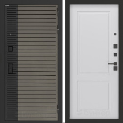 Входная дверь Бункер BN-15 ФЛ-609 Белый софт Входная дверь Бункер BN-15 ФЛ-609 Белый софт