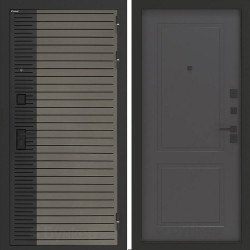 Входная дверь Бункер BN-15 ФЛ-609 Графит софт Входная дверь Бункер BN-15 ФЛ-609 Графит софт