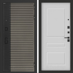 Входная дверь Бункер BN-15 ФЛ-711 Белый софт Входная дверь Бункер BN-15 ФЛ-711 Белый софт