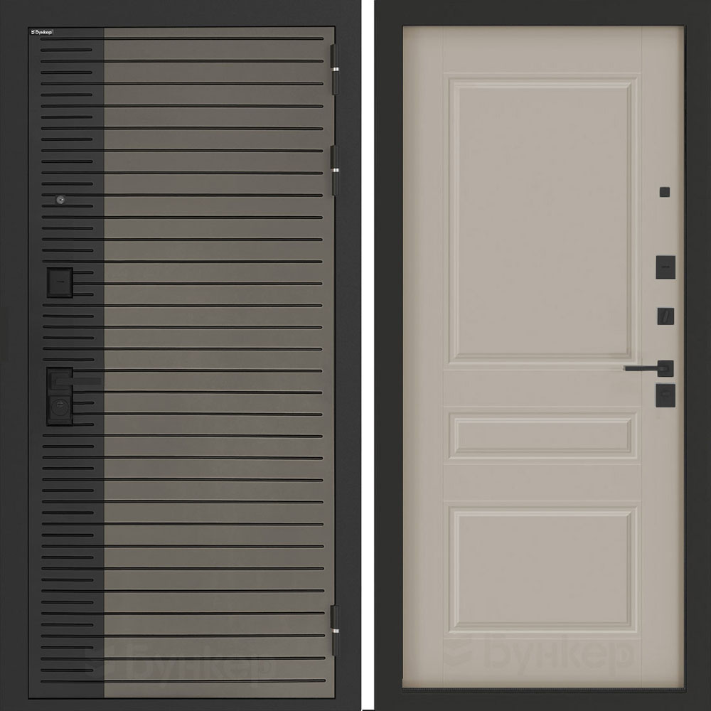 Входная дверь Бункер BN-15 ФЛ-711 Капучино Входная дверь Бункер BN-15 ФЛ-711 Капучино