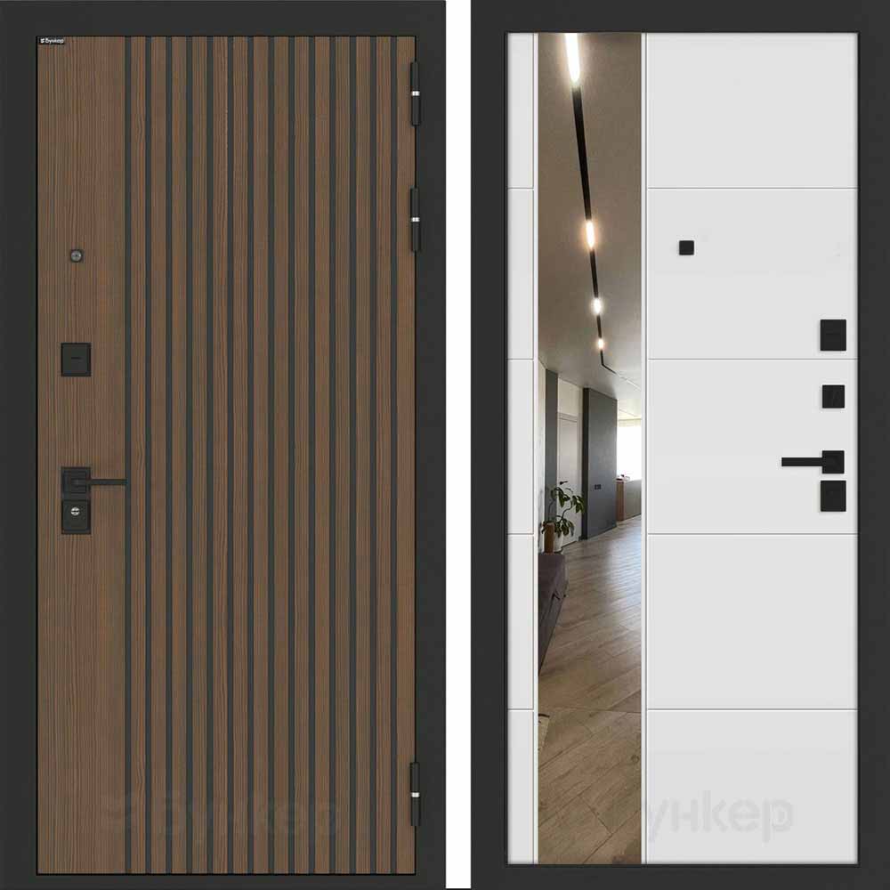 Входная дверь Бункер BN-02 ФЛЗ-649 Белый софт Входная дверь Бункер BN-02 ФЛЗ-649 Белый софт