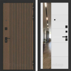 Входная дверь Бункер BN-02 ФЛЗ-649 Белый софт Входная дверь Бункер BN-02 ФЛЗ-649 Белый софт