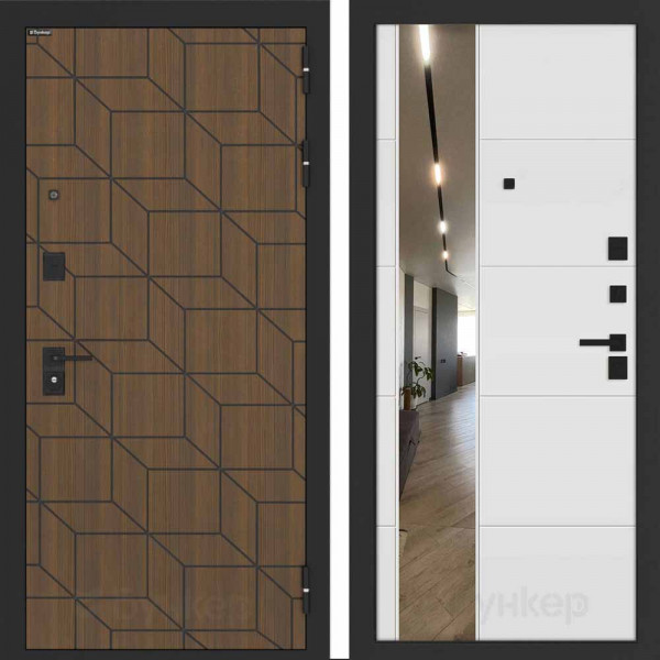 Входная дверь Бункер BN-03 ФЛЗ-649 Белый софт Входная дверь Бункер BN-03 ФЛЗ-649 Белый софт