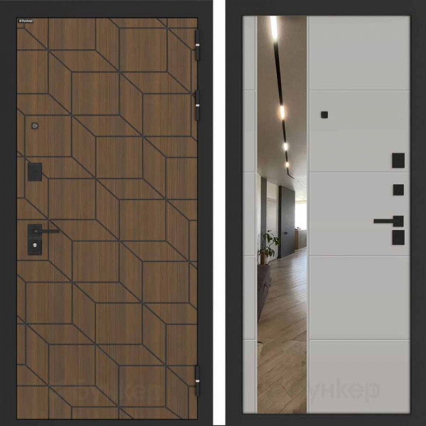 Входная дверь Бункер BN-03 ФЛЗ-649 Грей софт Входная дверь Бункер BN-03 ФЛЗ-649 Грей софт