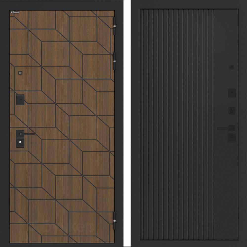 Входная дверь Бункер BN-03 ХОМС Черный кварц Входная дверь Бункер BN-03 ХОМС Черный кварц