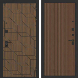 Входная дверь Бункер BN-03 ХОМС Дуб кантри темный