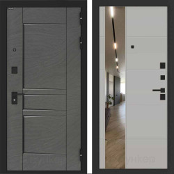 Входная дверь Бункер BN-04 ФЛЗ-649 Грей софт Входная дверь Бункер BN-04 ФЛЗ-649 Грей софт
