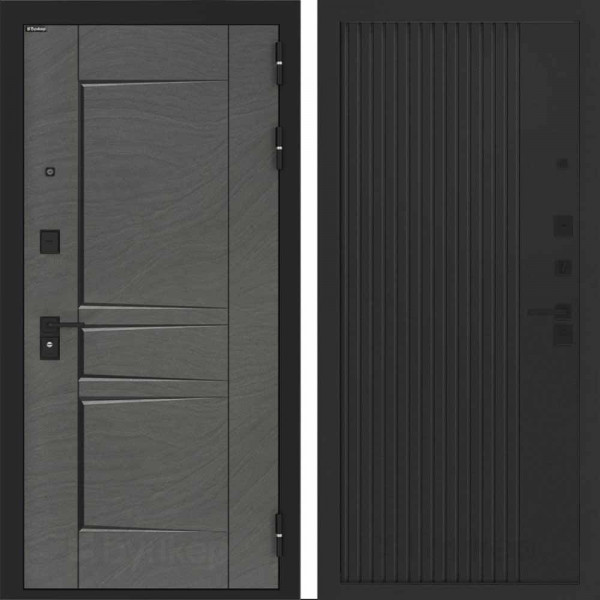 Входная дверь Бункер BN-04 ХОМС Черный кварц