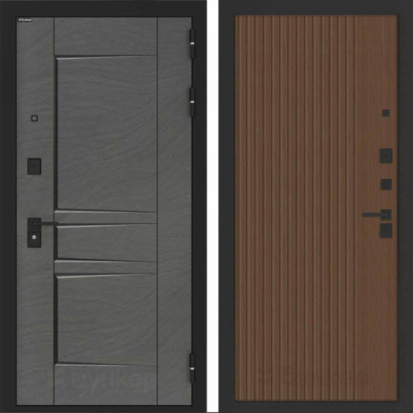 Входная дверь Бункер BN-04 ХОМС Дуб кантри темный