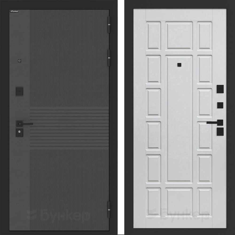 Входная дверь Бункер BN-05 ФЛ-244 Белое дерево Входная дверь Бункер BN-05 ФЛ-244 Белое дерево