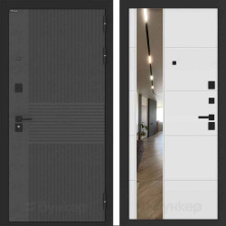 Входная дверь Бункер BN-05 ФЛЗ-649 Белый софт Входная дверь Бункер BN-05 ФЛЗ-649 Белый софт