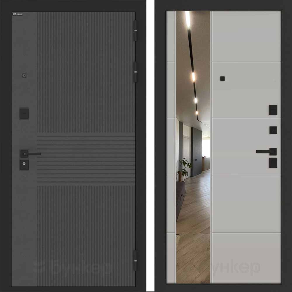 Входная дверь Бункер BN-05 ФЛЗ-649 Грей софт Входная дверь Бункер BN-05 ФЛЗ-649 Грей софт