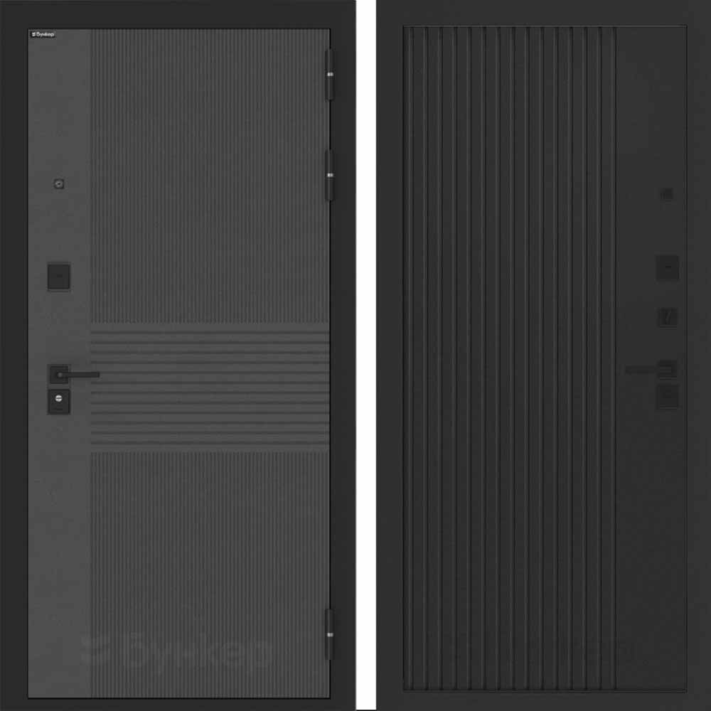 Входная дверь Бункер BN-05 ХОМС Черный кварц Входная дверь Бункер BN-05 ХОМС Черный кварц