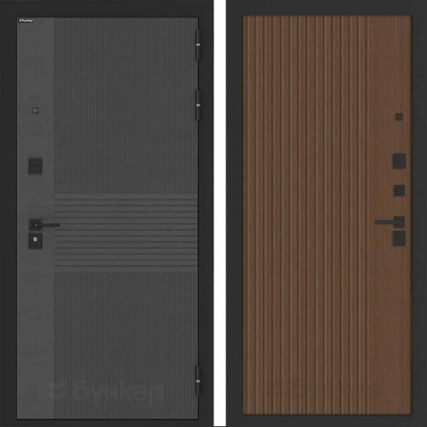 Входная дверь Бункер BN-05 ХОМС Дуб кантри темный