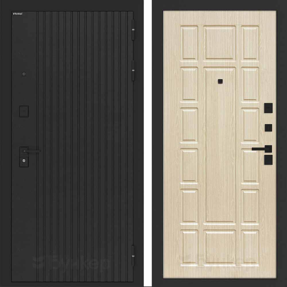 Входная дверь Бункер BN-06 ФЛ-244 Беленый дуб Входная дверь Бункер BN-06 ФЛ-244 Беленый дуб