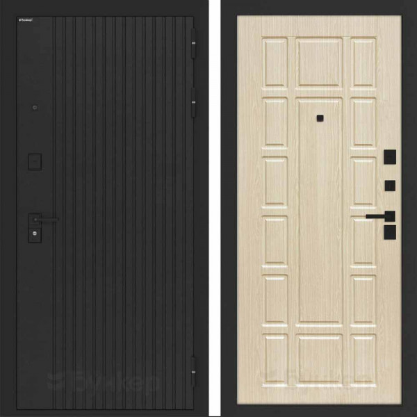 Входная дверь Бункер BN-06 ФЛ-244 Беленый дуб