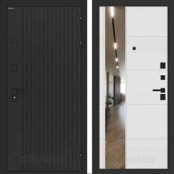 Входная дверь Бункер BN-06 ФЛЗ-649 Белый софт Входная дверь Бункер BN-06 ФЛЗ-649 Белый софт