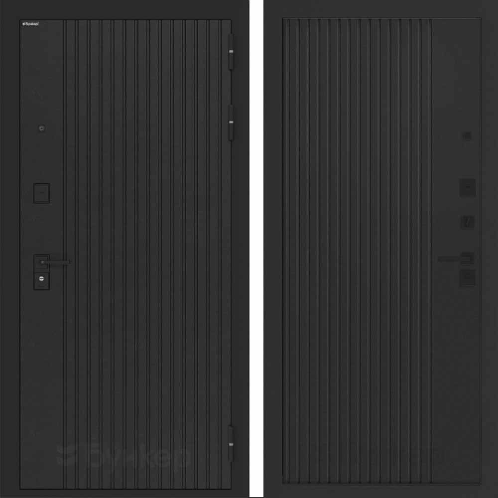 Входная дверь Бункер BN-06 ХОМС Черный кварц Входная дверь Бункер BN-06 ХОМС Черный кварц