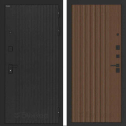 Входная дверь Бункер BN-06 ХОМС Дуб кантри темный Входная дверь Бункер BN-06 ХОМС Дуб кантри темный