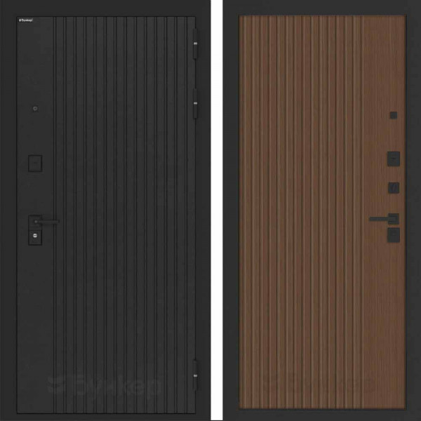 Входная дверь Бункер BN-06 ХОМС Дуб кантри темный