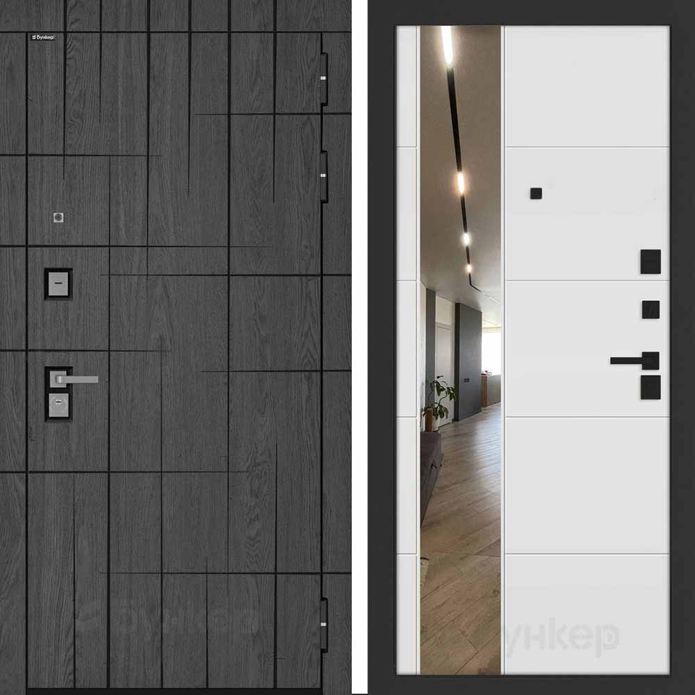 Входная дверь Бункер BN-09 ФЛЗ-649 Белый софт Входная дверь Бункер BN-09 ФЛЗ-649 Белый софт