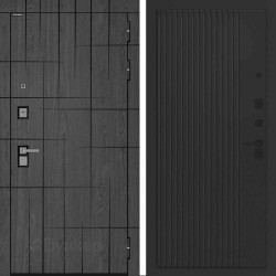 Входная дверь Бункер BN-09 ХОМС Черный кварц Входная дверь Бункер BN-09 ХОМС Черный кварц
