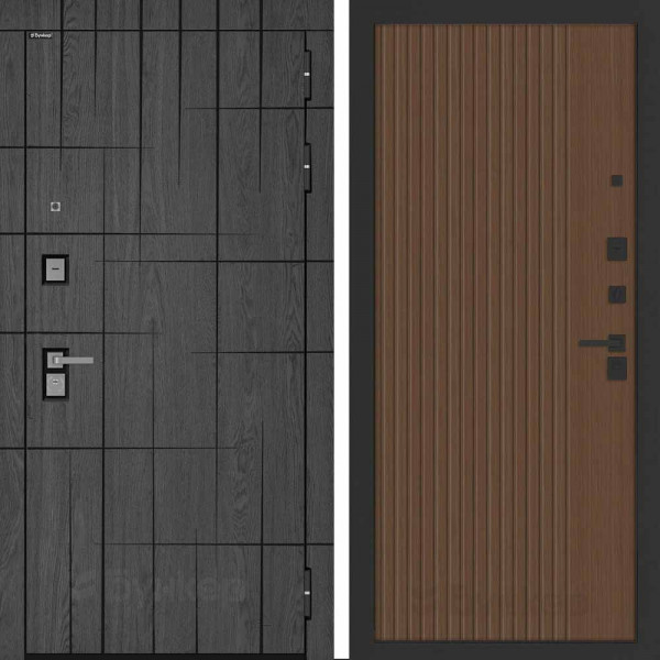 Входная дверь Бункер BN-09 ХОМС Дуб кантри темный