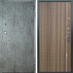 Входная дверь Аргус ЛЮКС 3К Агат Темный бетон + Гауда Керамика