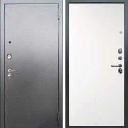 Входная дверь Аргус ЛЮКС 3К Люкс 3к металл Антик Серебро + Элегант Софт милк