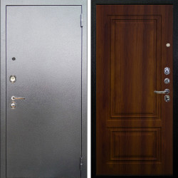 Входная дверь Аргус ЛЮКС 3К Люкс 3к металл Антик Серебро + Элион Дуб рустикальный