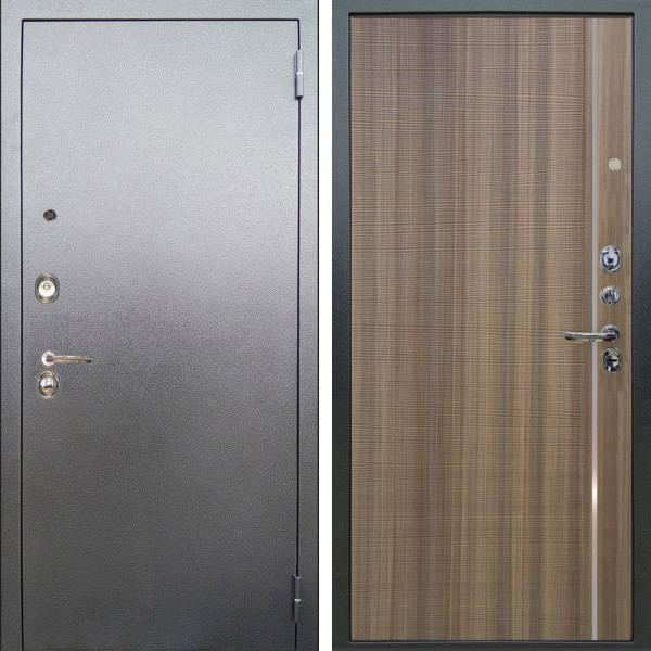 Входная дверь Аргус ЛЮКС 3К Люкс 3к металл Антик Серебро + Гауда Керамика