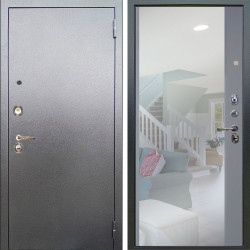 Входная дверь Аргус ЛЮКС 3К Люкс 3к металл Антик Серебро + Магнум Силк маус