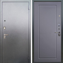 Входная дверь Аргус ЛЮКС 3К Люкс 3к металл Антик Серебро + Тревор Силк маус