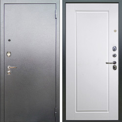 Входная дверь Аргус ЛЮКС 3К Люкс 3к металл Антик Серебро + Тревор Софт милк