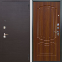 Входная дверь Аргус ЛЮКС 3К Элегант Венге горизонт + Мишель Дуб рустикальный