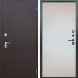 Входная дверь Аргус ЛЮКС 3К Элегант Венге горизонт + Под покраску