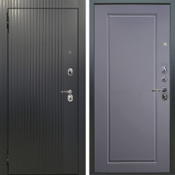 Входная дверь Аргус ЛЮКС 3К Фрейда ч кварц фортеза хром + Тревор Силк маус