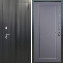 Входная дверь Аргус ЛЮКС 3К Фрейда Черный кварц + Тревор Силк маус