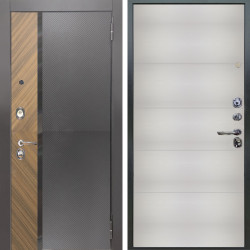 Входная дверь Аргус ЛЮКС 3К Фуриоса + Агат Вельвет белый горизонт