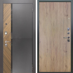 Входная дверь Аргус ЛЮКС 3К Фуриоса + Элегант Рустик соломенный