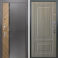 Входная дверь Аргус ЛЮКС 3К Фуриоса + Элион Дуб филадельфия крем