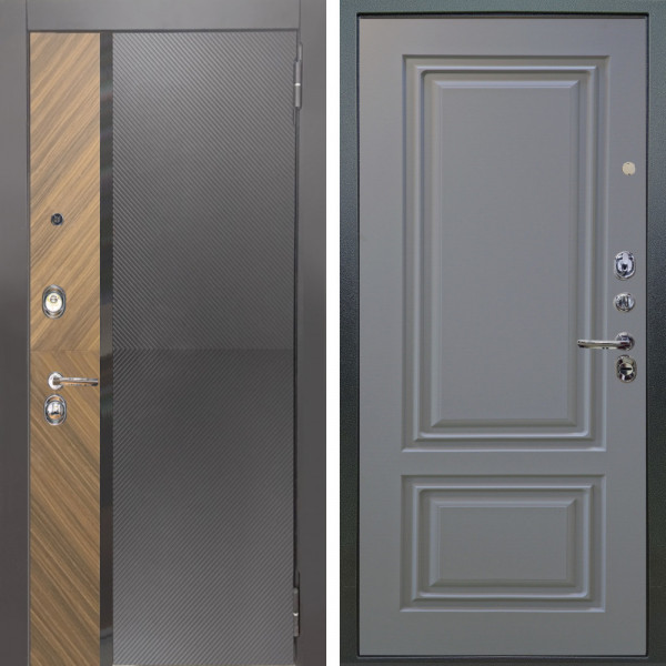 Входная дверь Аргус ЛЮКС 3К Фуриоса + Элион Силк маус
