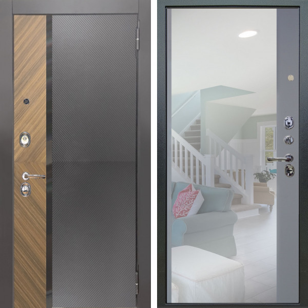 Входная дверь Аргус ЛЮКС 3К Фуриоса + Магнум Силк маус